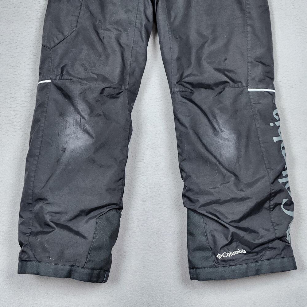 Columbia Bugaboo Snow Pants Youth Medium 10/12 Black Omni-Tech Omni-Heat - Picture 7 of 16